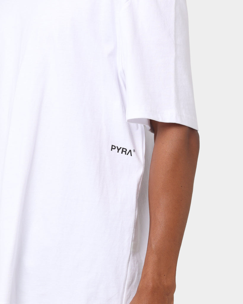 PYRA Micro Logo T-Shirt White/Black