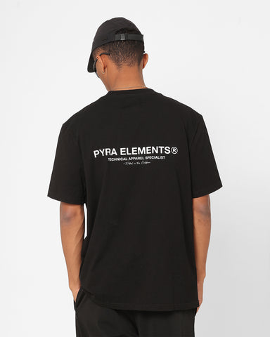 Pyra Marker Logo T-Shirt Black/White