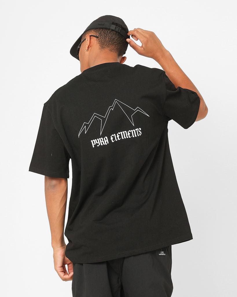 Pyra Rugged T-Shirt Black/White