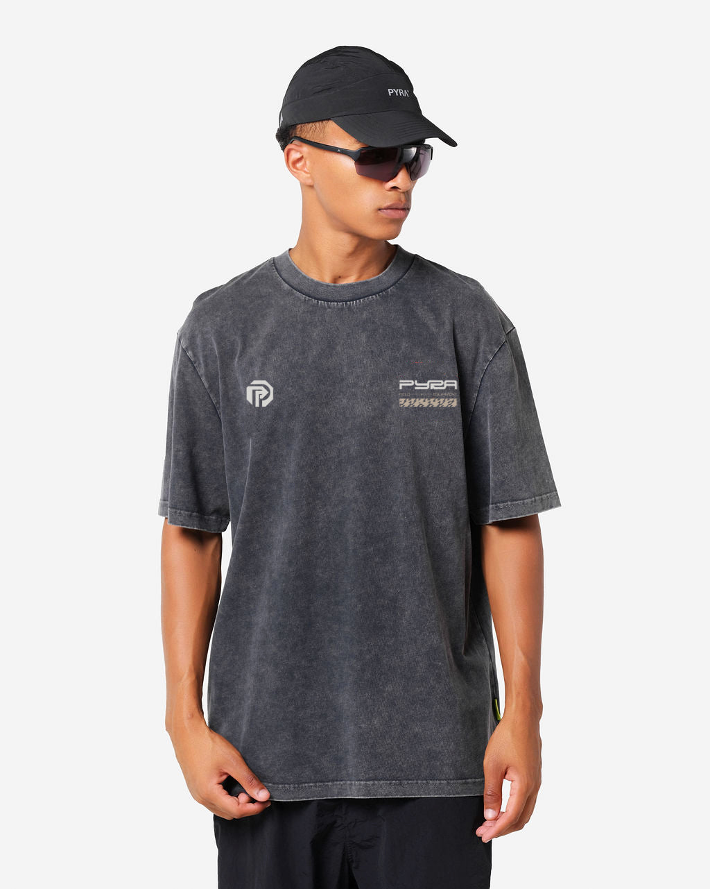 COMPASS TEE - VINTAGE BLACK