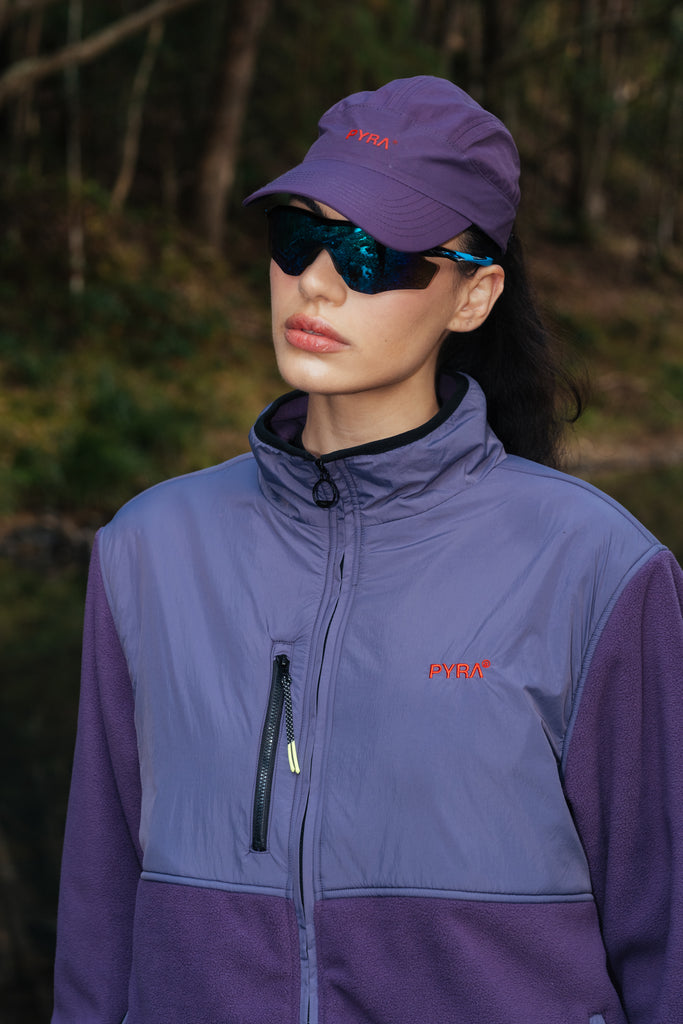 POLARTEC ZIP JACKET - PURPLE