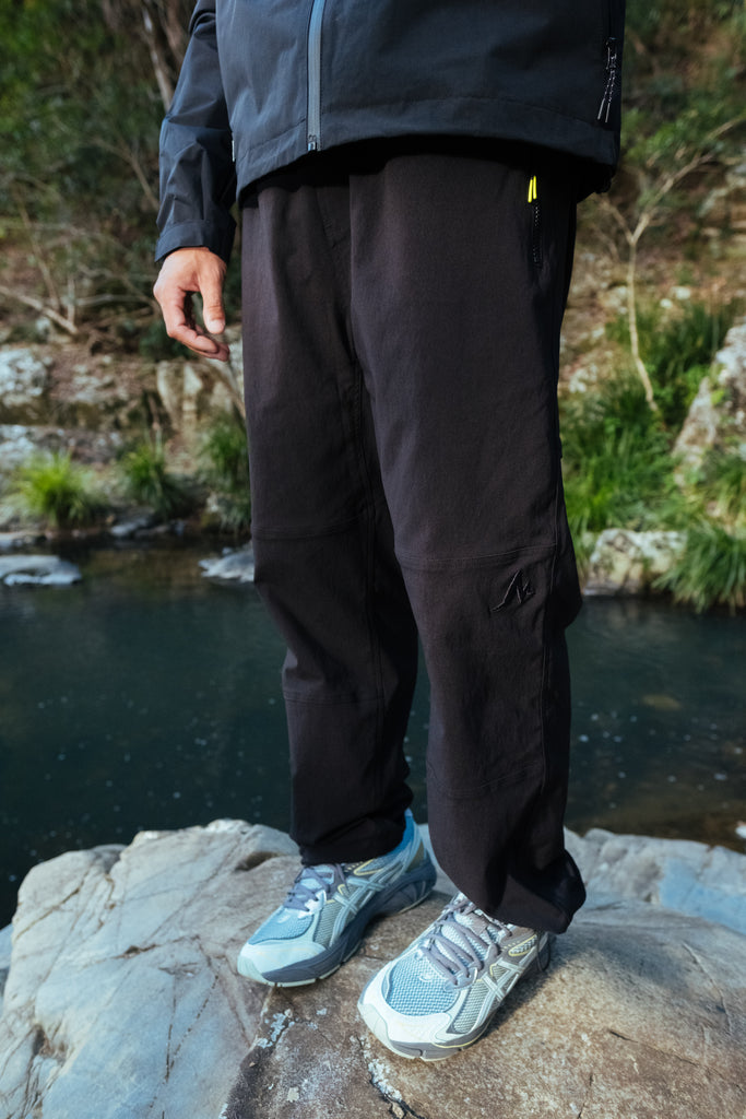 BALLISTIC NYLON PANT - BLACK