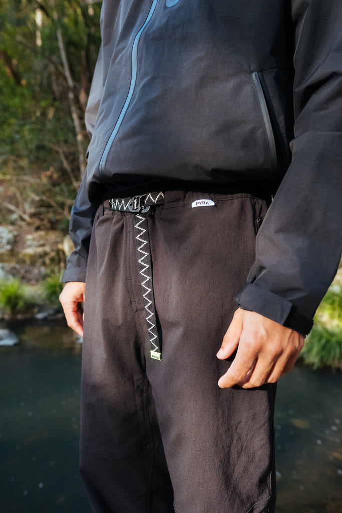 BALLISTIC NYLON PANT - BLACK