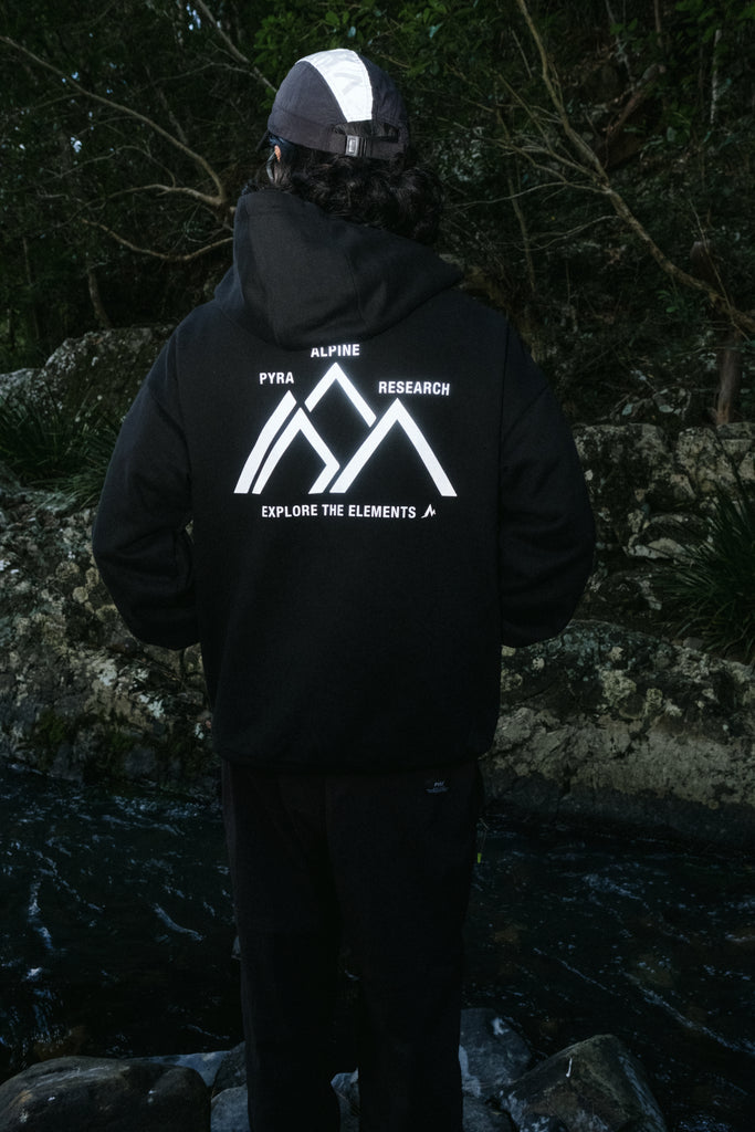 RESEARCH DEPT HOOD - BLACK / 3M