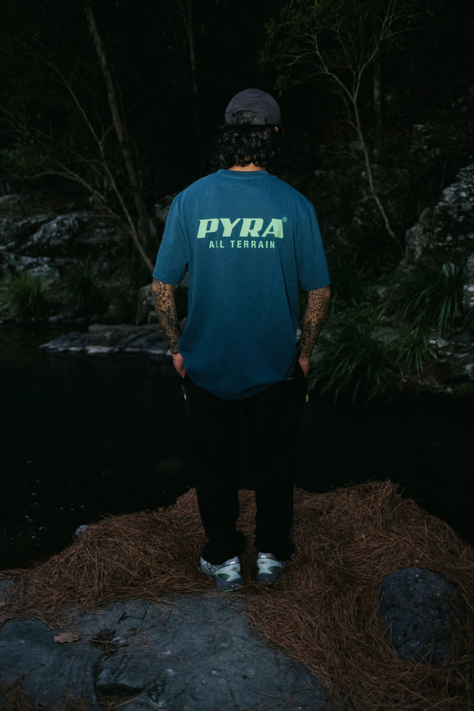 ALL TERRAIN TEE - TEAL