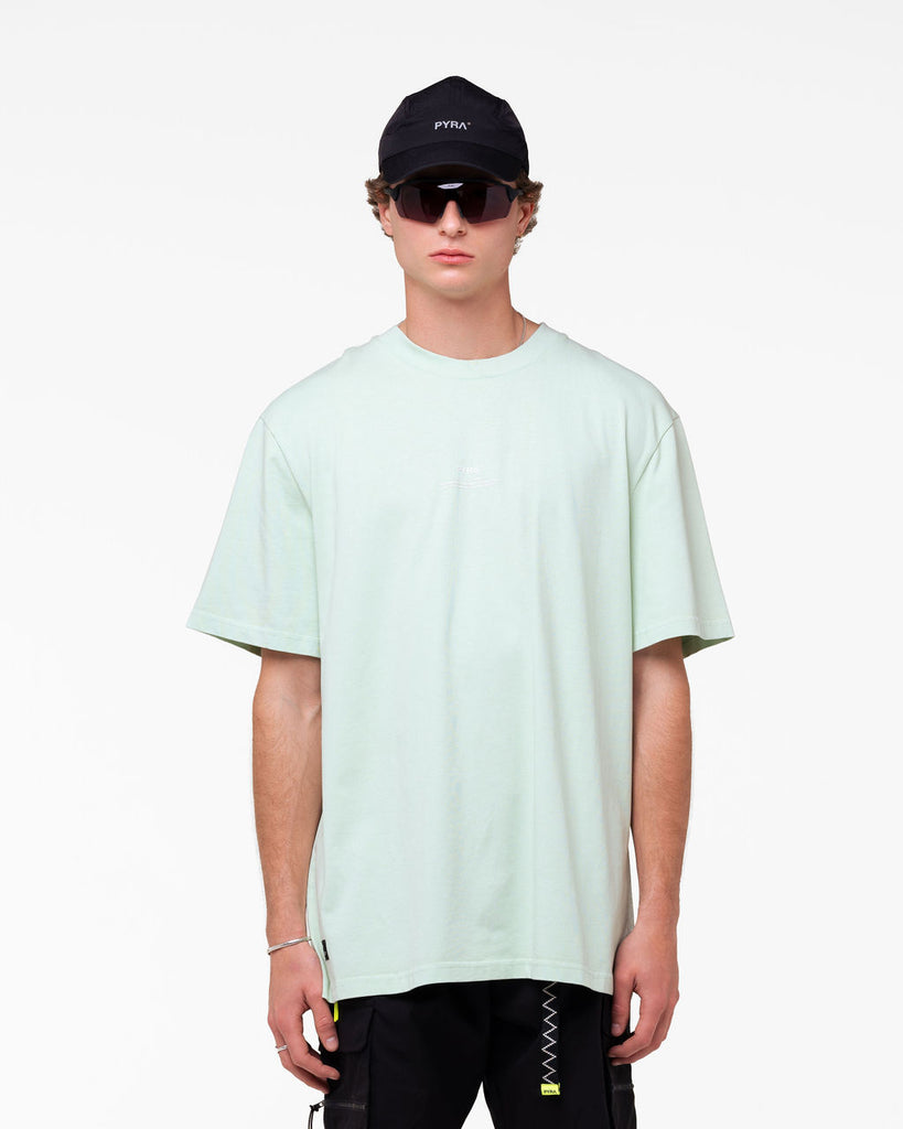 STACKED LOGO TEE MINT