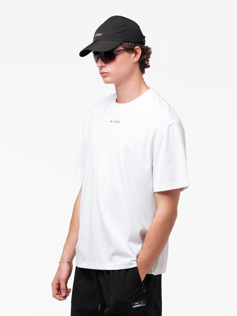 PURSUIT TEE - WHITE / BLACK