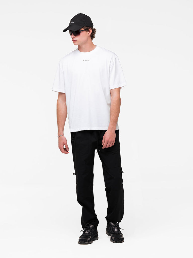 PURSUIT TEE - WHITE / BLACK