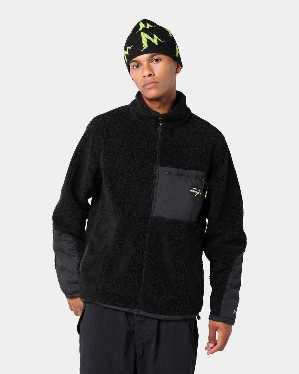 ALPINE FLEECE JACKET BLACK