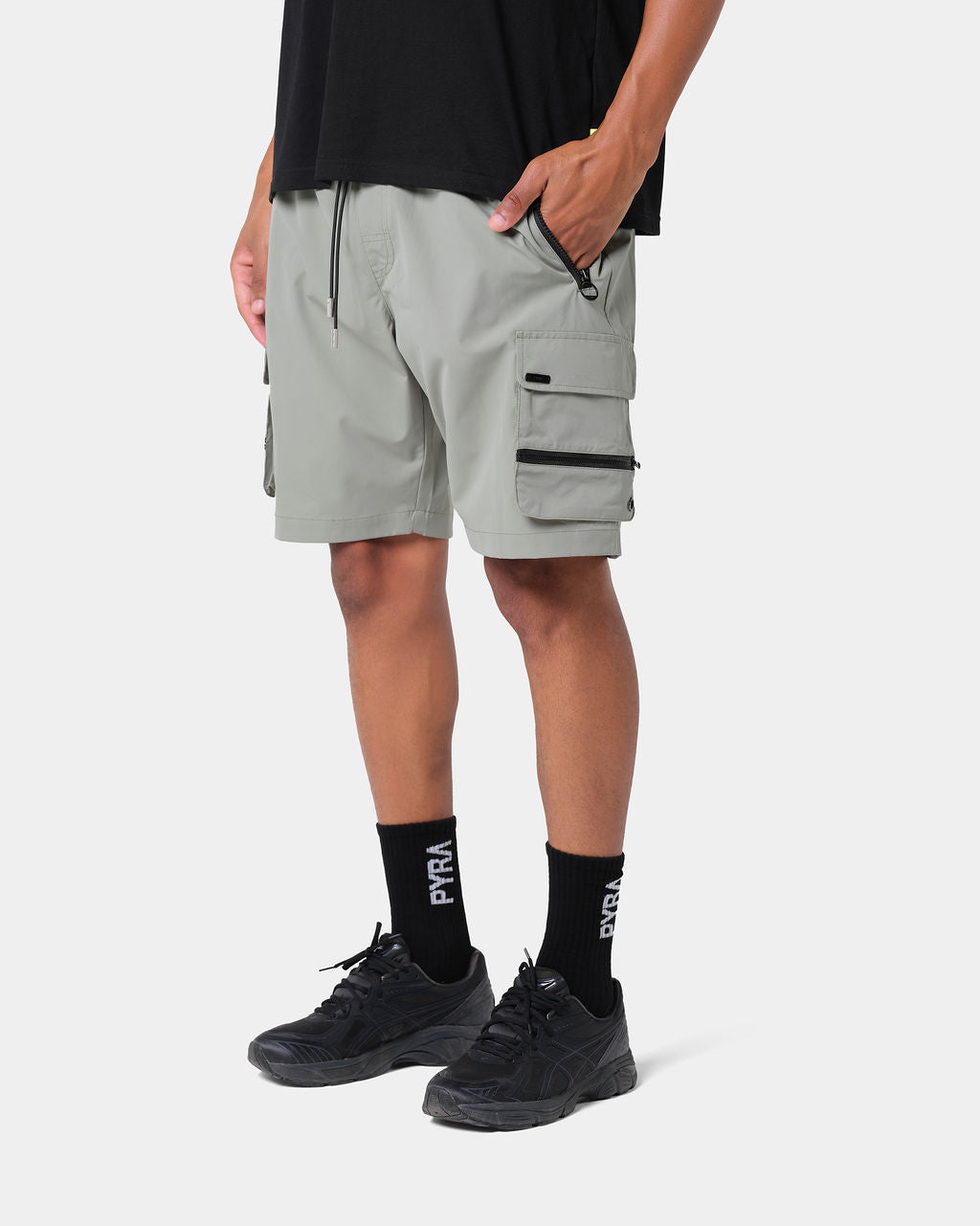 Nero Cargo Shorts Dusty Olive