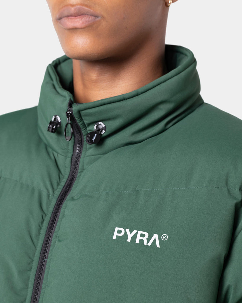 PADDED PUFFA JACKET GREEN