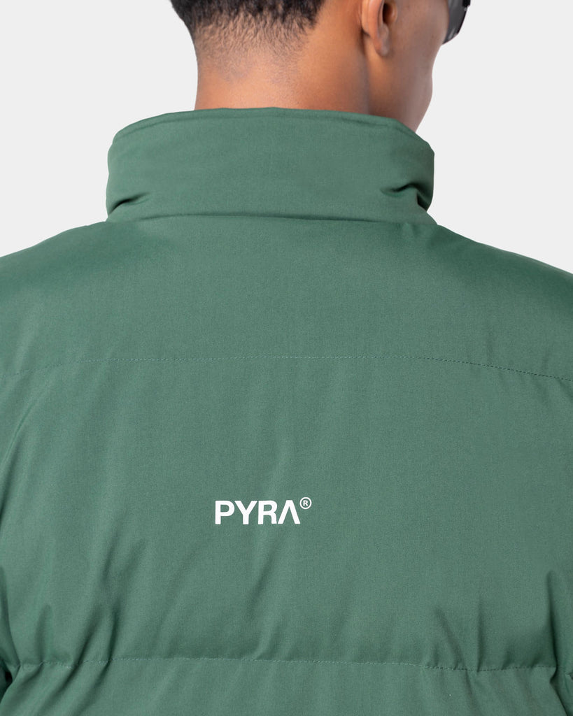 PADDED PUFFA JACKET GREEN