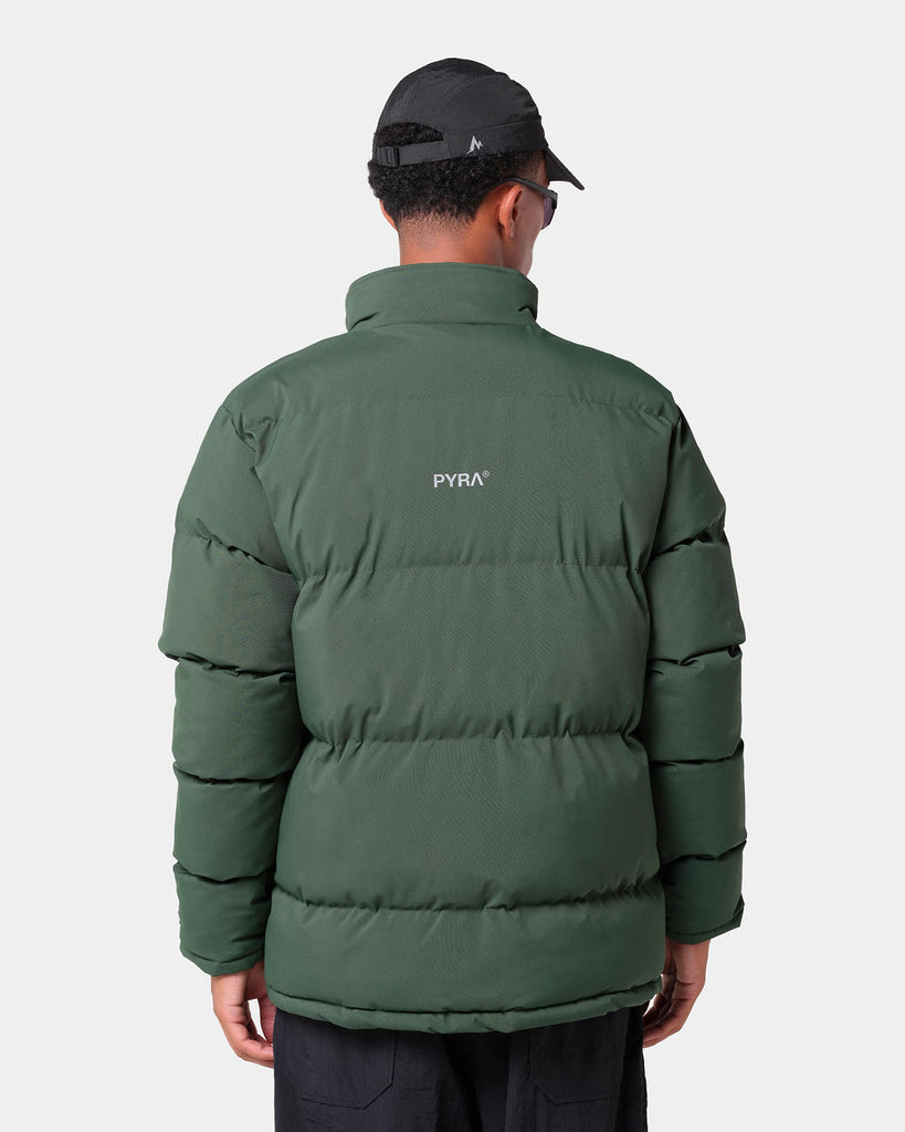 PADDED PUFFA JACKET GREEN