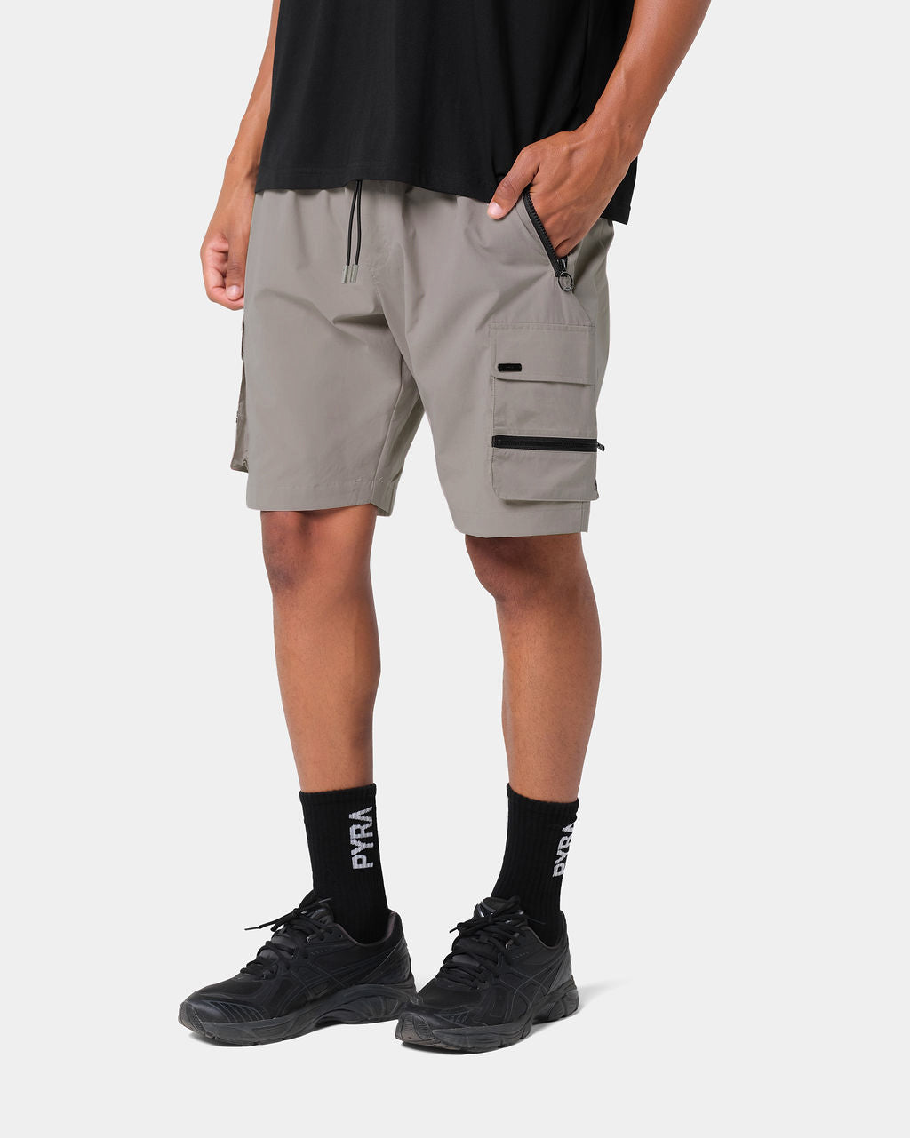 NERO CARGO SHORT - TAUPE