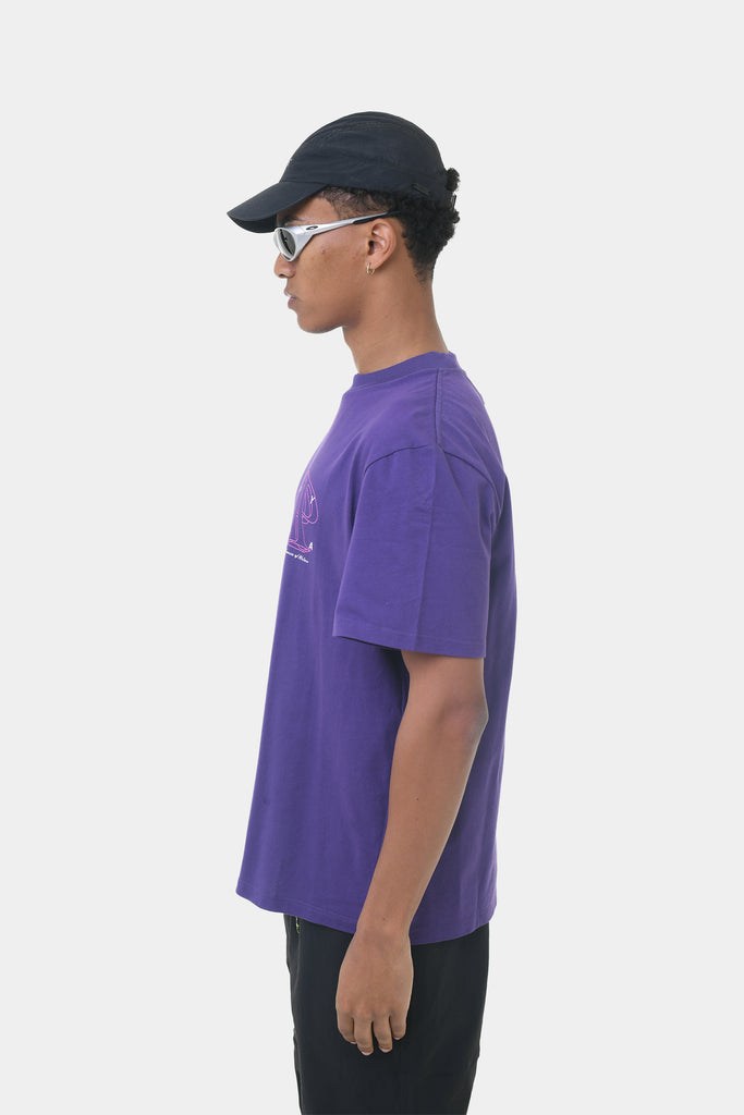 ESSENCE TEE- DEEP PURPLE