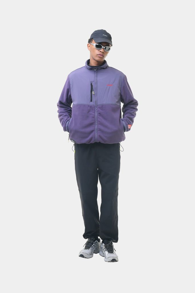 POLARTEC ZIP JACKET - PURPLE