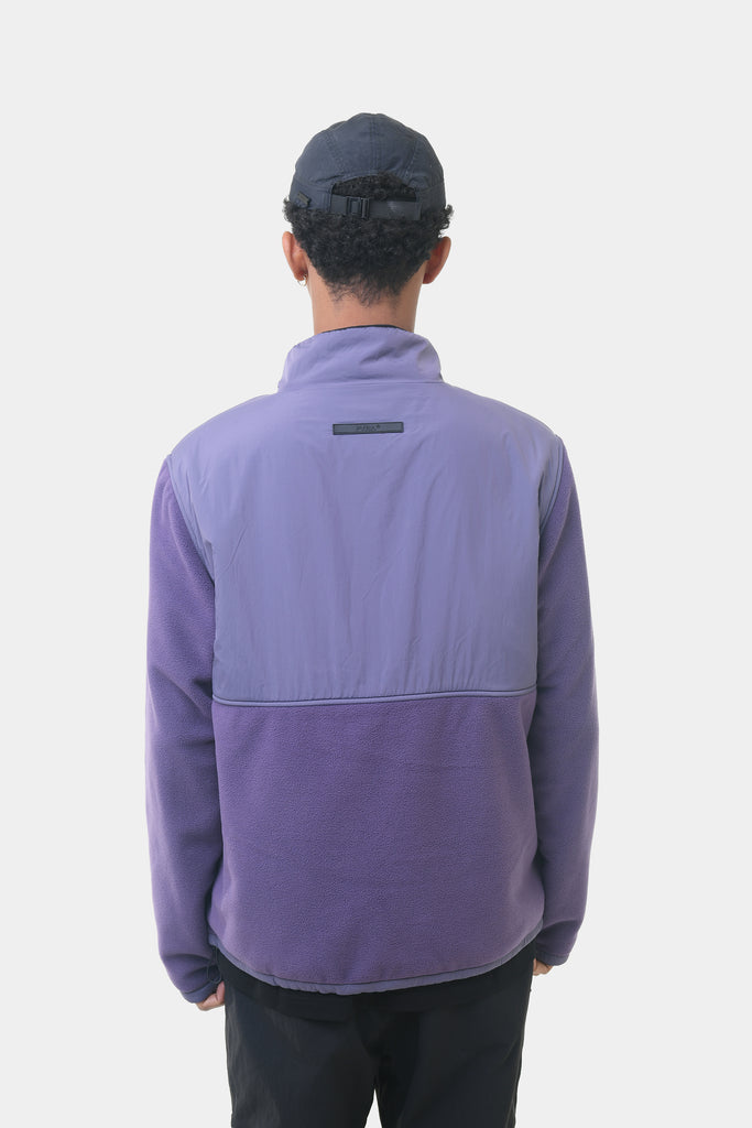 POLARTEC ZIP JACKET - PURPLE