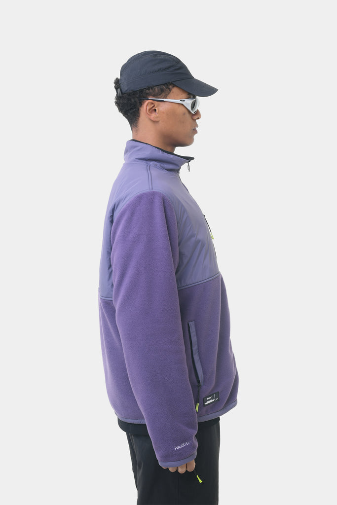 POLARTEC ZIP JACKET - PURPLE