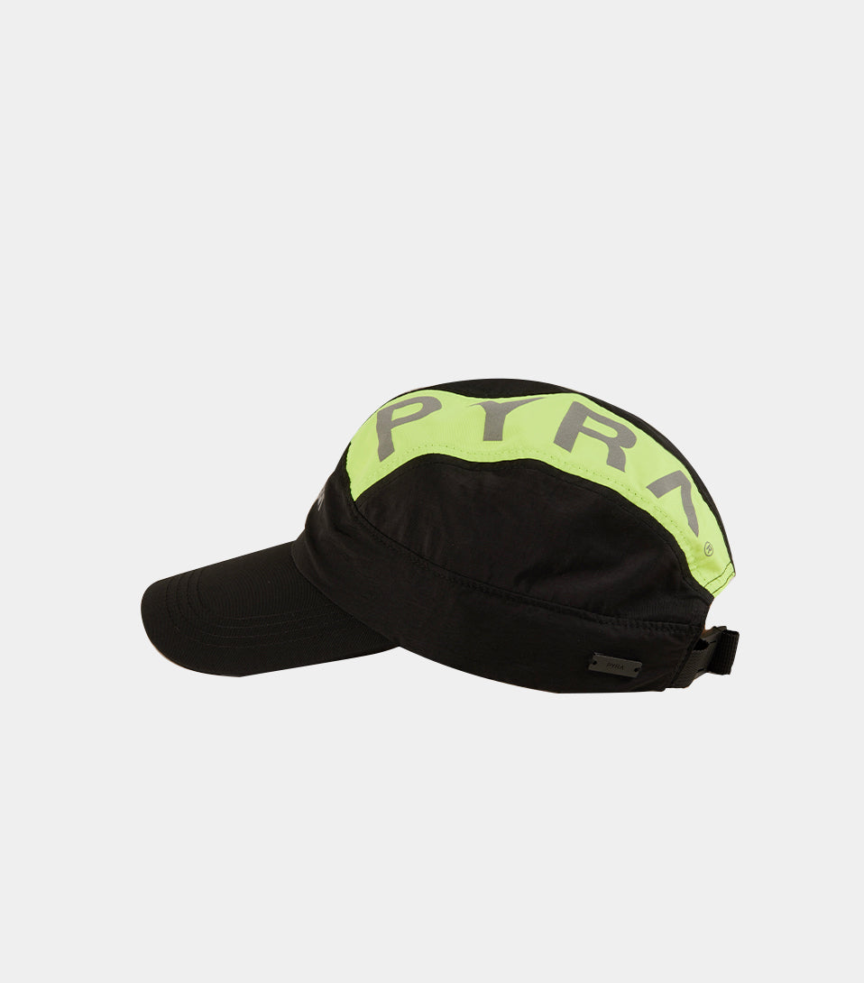 HIKE CLUB STRAPBACK - BLACK / VOLT