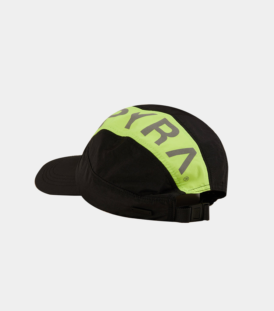 HIKE CLUB STRAPBACK - BLACK / VOLT