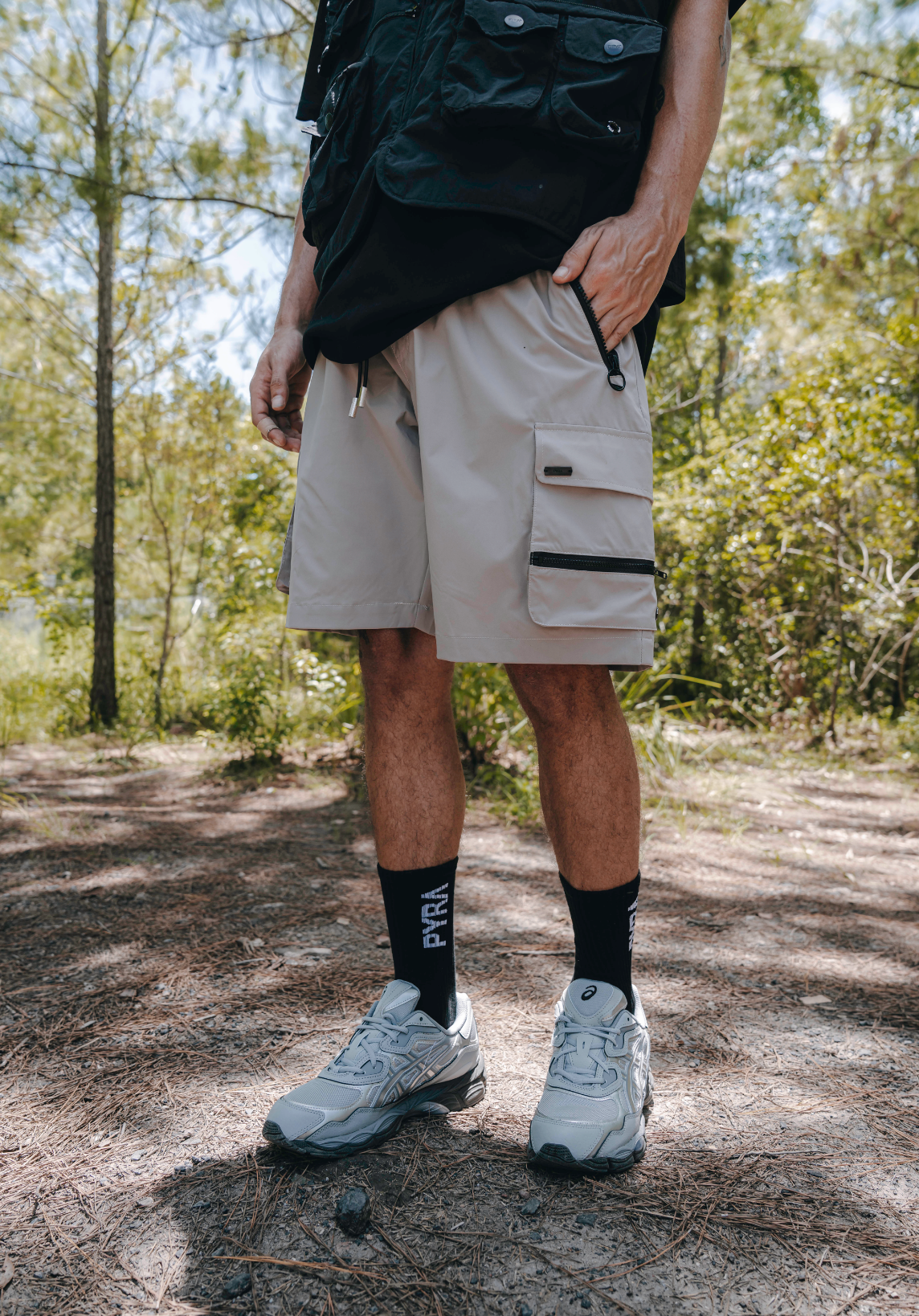 NERO CARGO SHORT - TAUPE