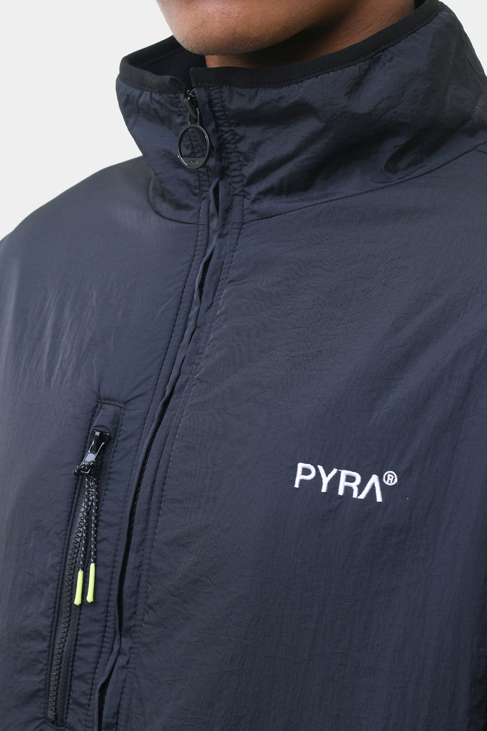 POLARTEC ZIP JACKET - BLACK