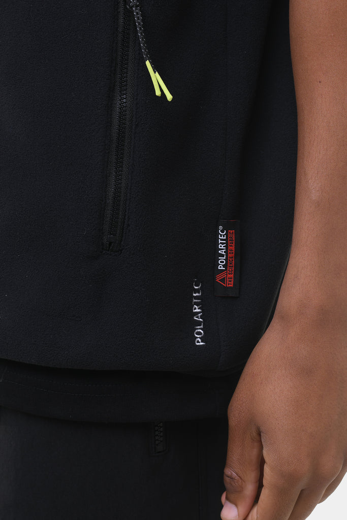 TEAM POLARTEC VEST - BLACK