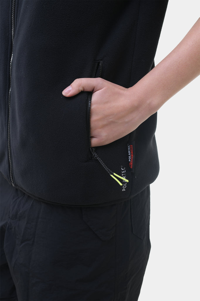 TEAM POLARTEC VEST - BLACK