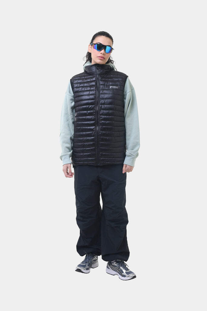 Summit Puffa Vest Black