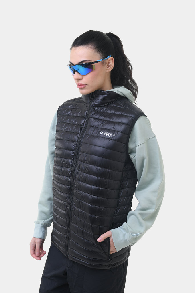 Summit Puffa Vest Black