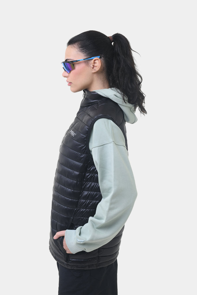 Summit Puffa Vest Black