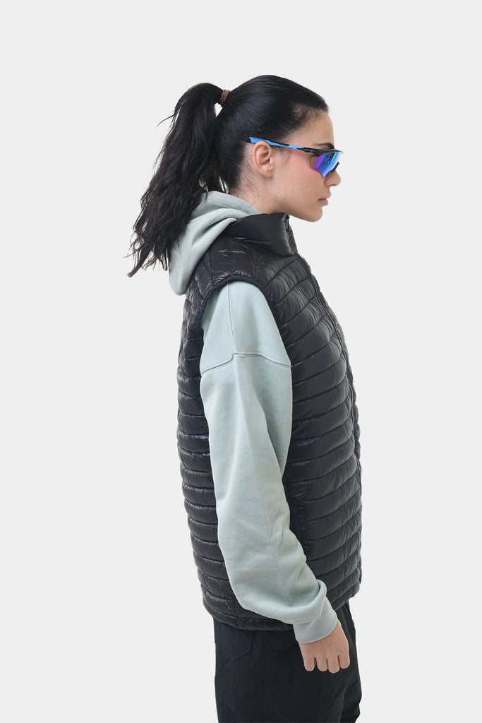 Summit Puffa Vest Black