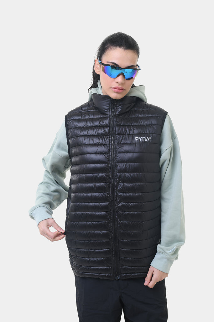 Summit Puffa Vest Black