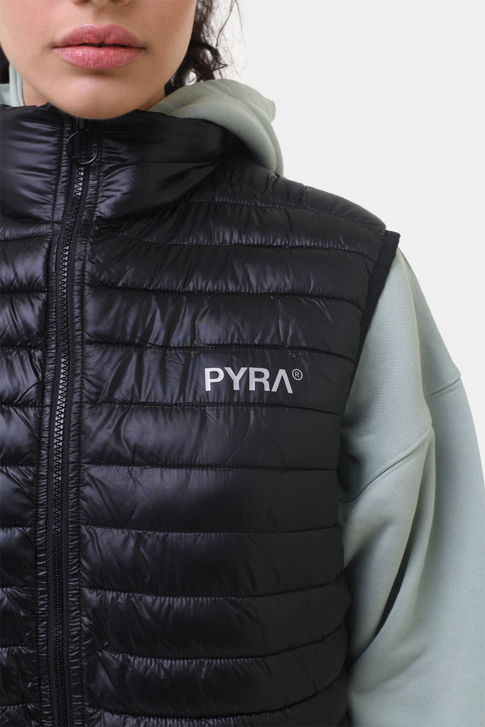 Summit Puffa Vest Black