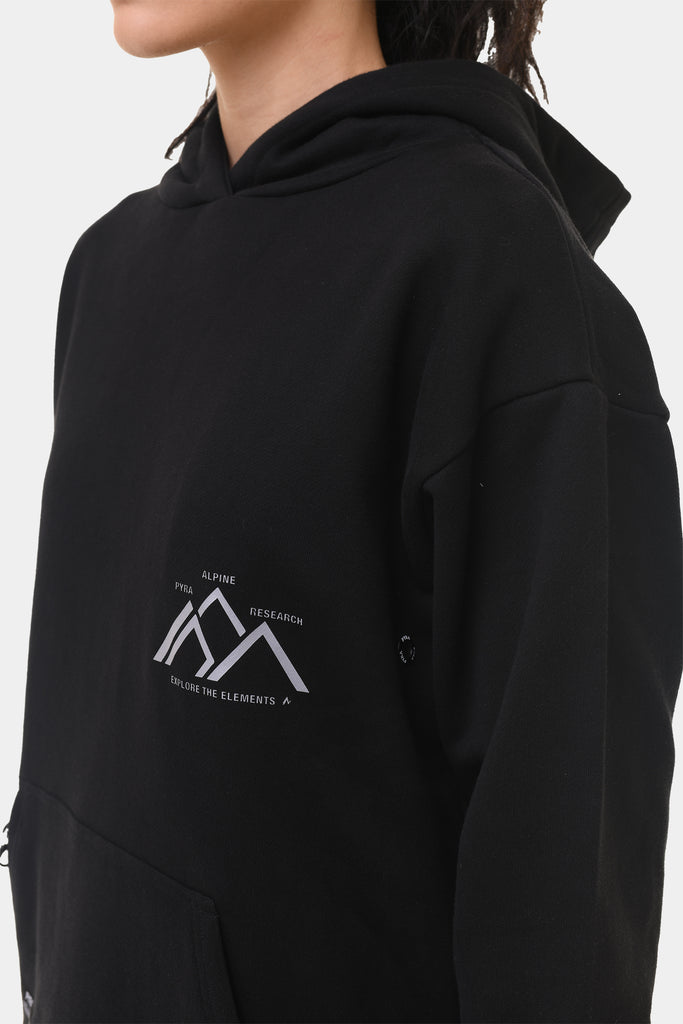 RESEARCH DEPT HOOD - BLACK / 3M