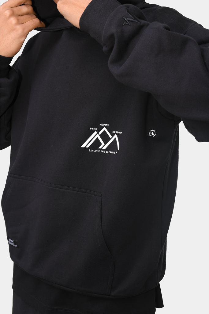 RESEARCH DEPT HOOD - BLACK / 3M