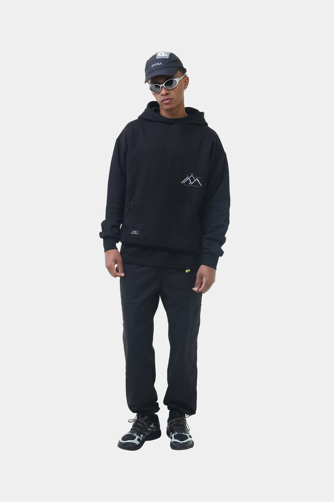 RESEARCH DEPT HOOD - BLACK / 3M