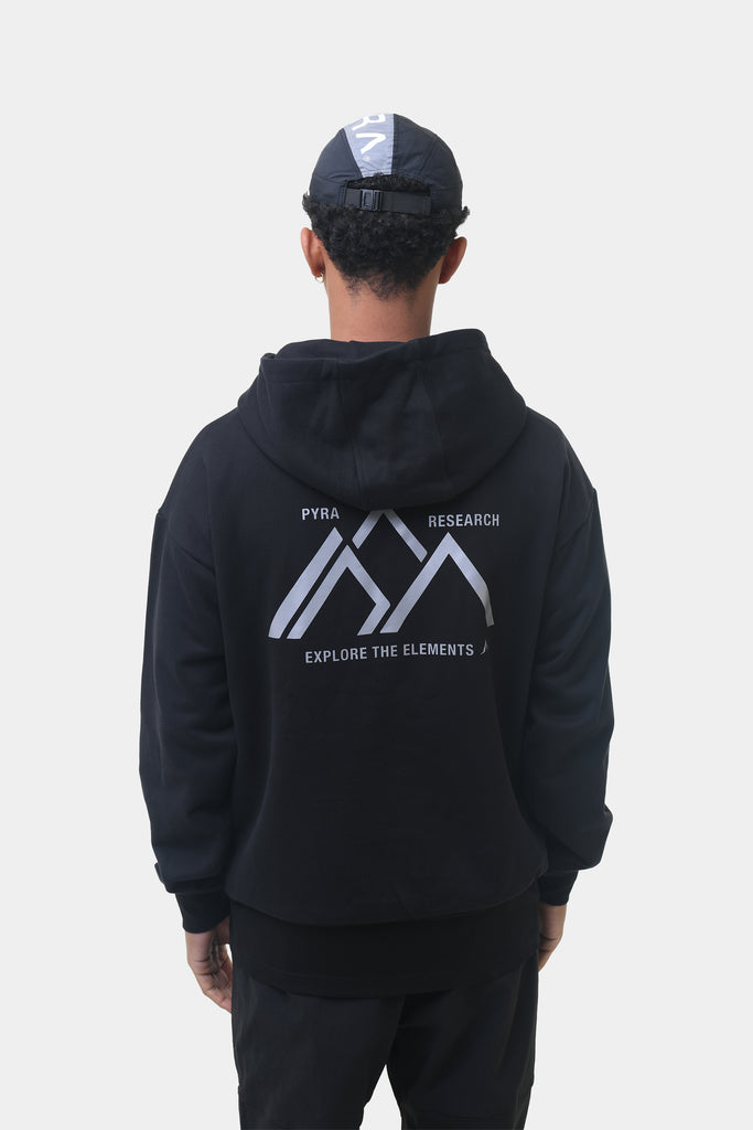 RESEARCH DEPT HOOD - BLACK / 3M