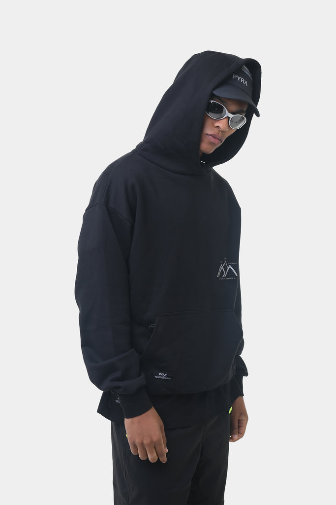 RESEARCH DEPT HOOD - BLACK / 3M