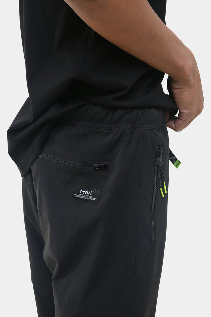 BALLISTIC NYLON PANT - BLACK