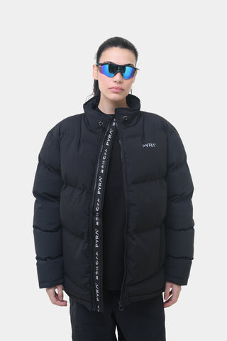 PYRA Padded Puffa Jacket Black