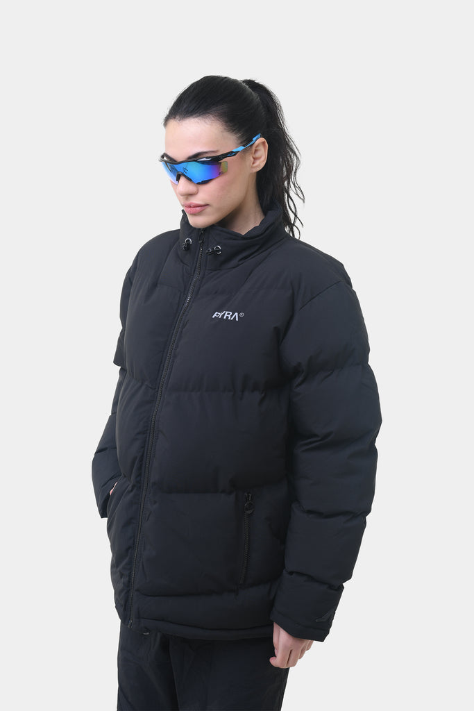 PYRA Padded Puffa Jacket Black