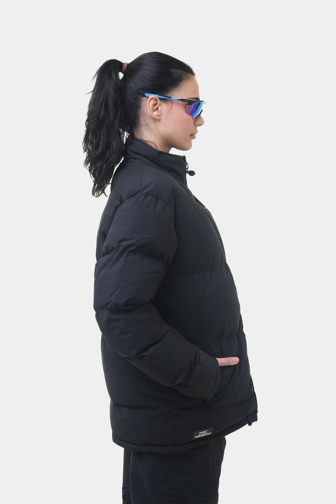 PYRA Padded Puffa Jacket Black