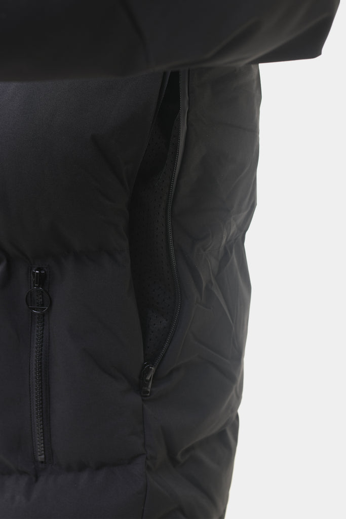 PYRA Padded Puffa Jacket Black