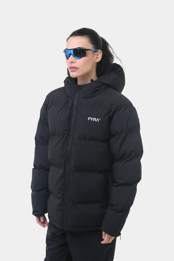 PYRA Alpine Puffa Jacket Black