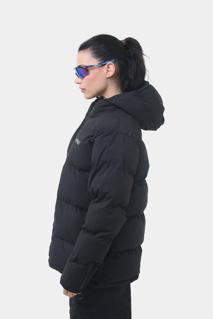 PYRA Alpine Puffa Jacket Black