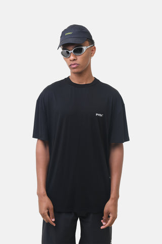 NERO REP OVERSIZED TEE - BLACK