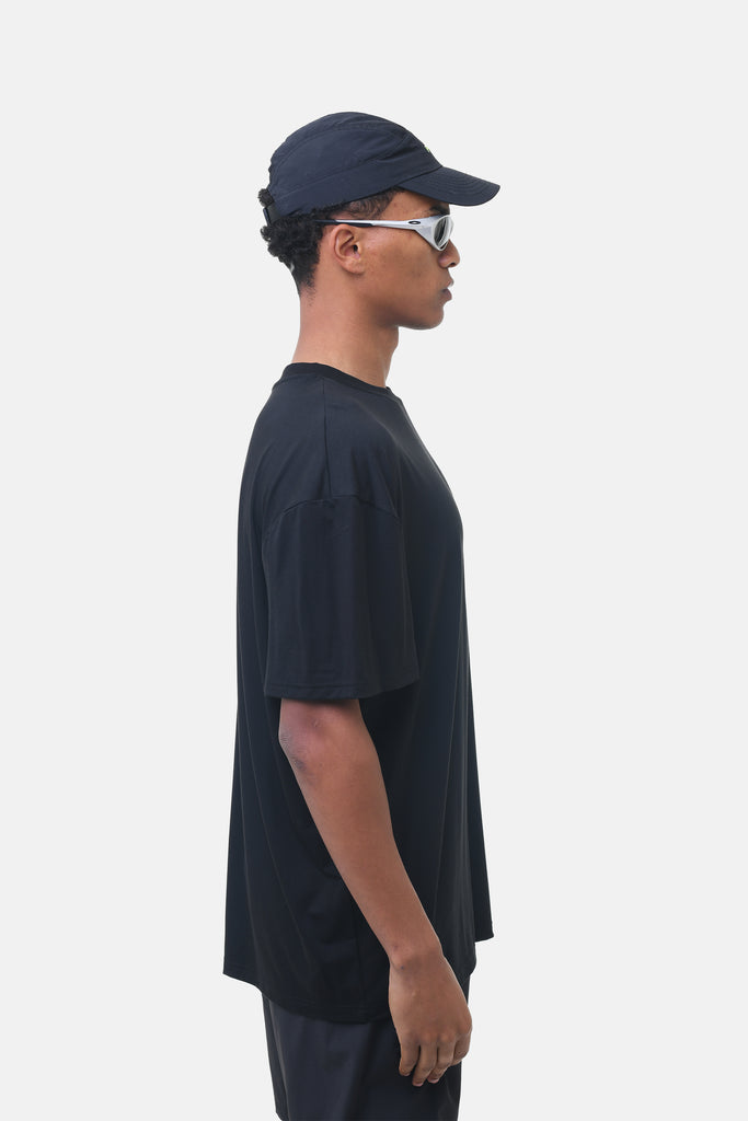 NERO REP OVERSIZED TEE - BLACK