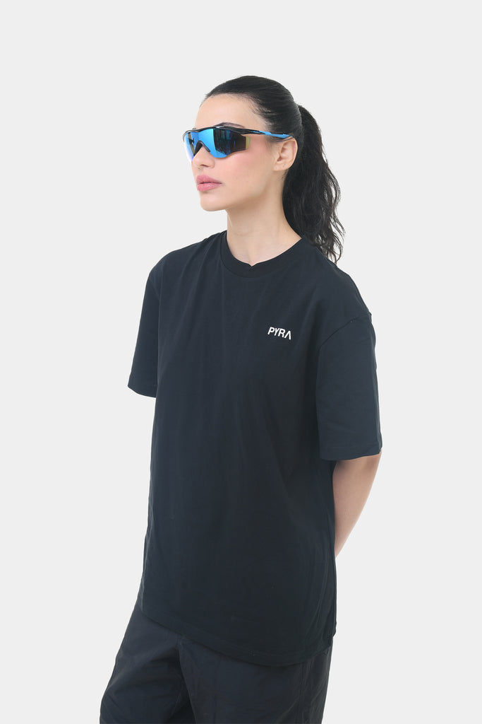 PYRA Core Logo T-Shirt Black/White