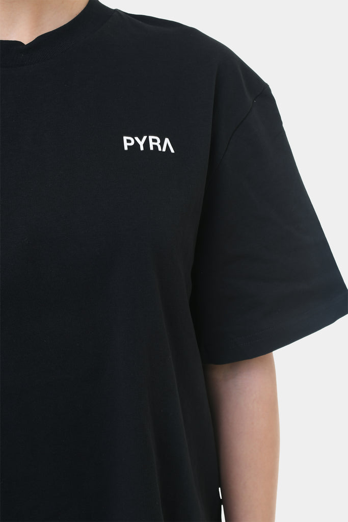 PYRA Core Logo T-Shirt Black/White